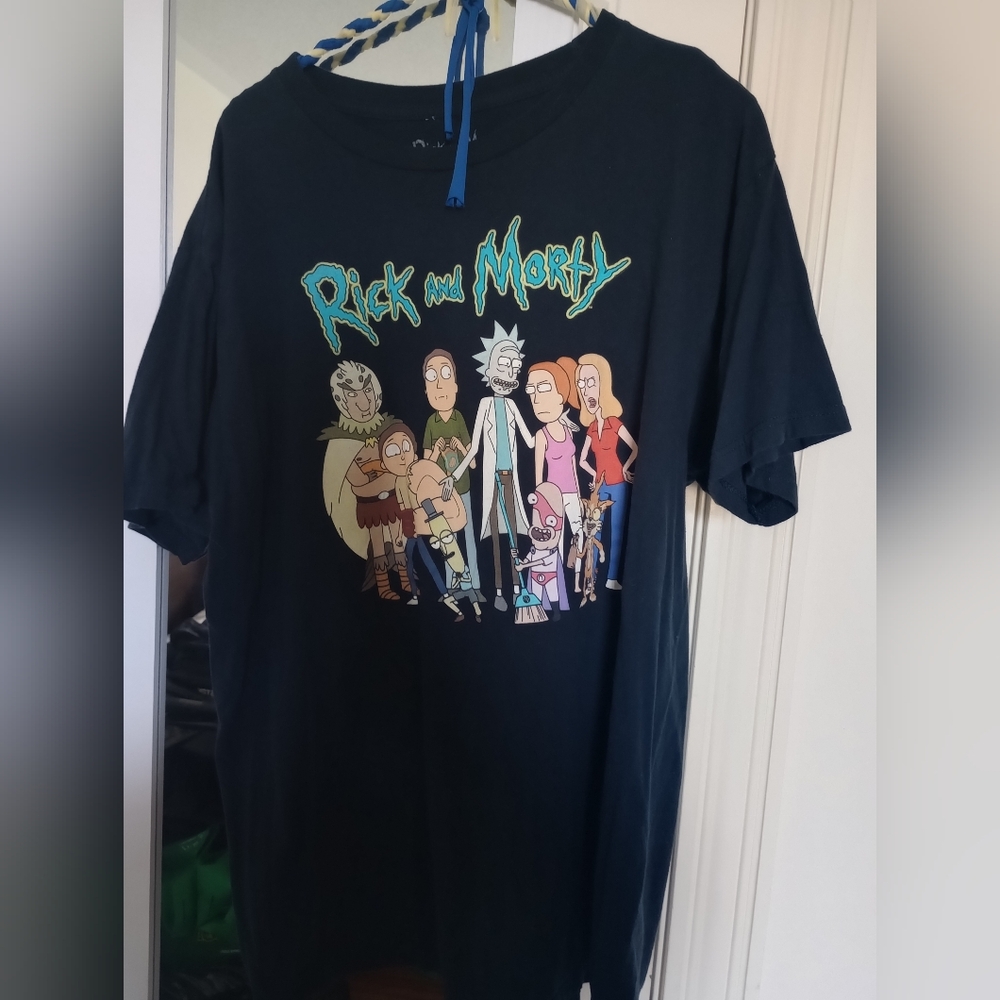 Rick and Morty Kids Black T-Shirt